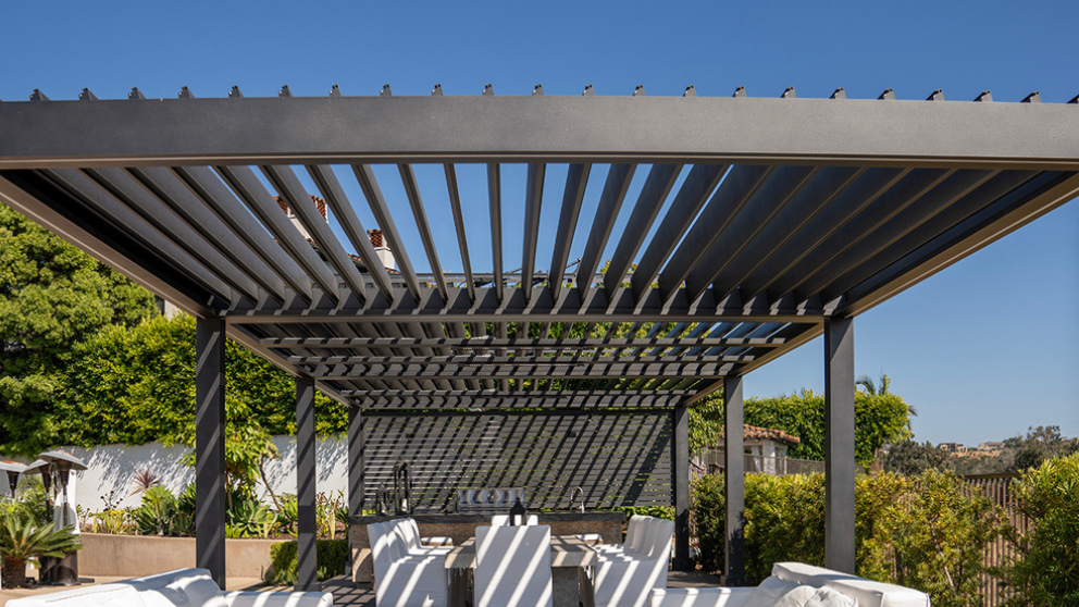 Louvered